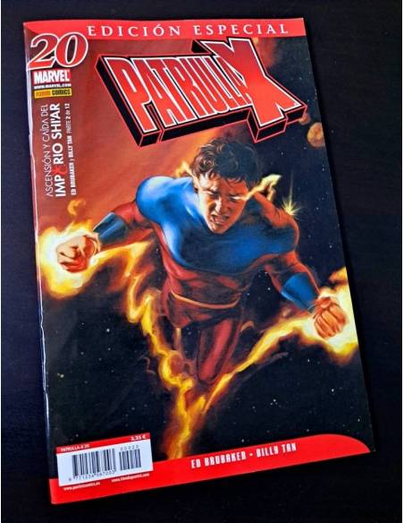 DE KIOSCO PATRULLA X 20 PANINI COMICS EDICION ESPECIAL