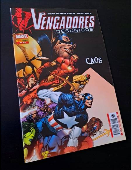 DE KIOSCO LOS VENGADORES DESUNIDOS 83 PANINI COMICS
