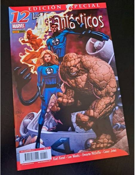 DE KIOSCO LOS 4 FANTASTICOS 12 EDICION ESPECIAL PANINI COMICS