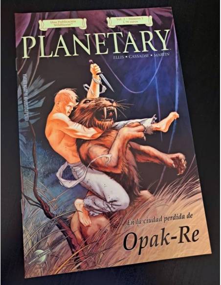 DE KIOSCO PLANETARY 5 VOL II EN LA CIUDAD PERDIDA DE OPAK-RE PLANETA