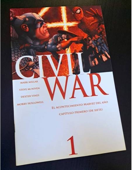 DE KIOSCO CIVIL WAR 1 PANINI COMICS