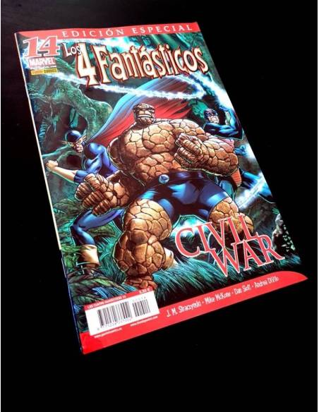 CASI EXCELENTE ESTADO LOS 4 FANTASTICOS 14 EDICION ESPECIAL PANINI