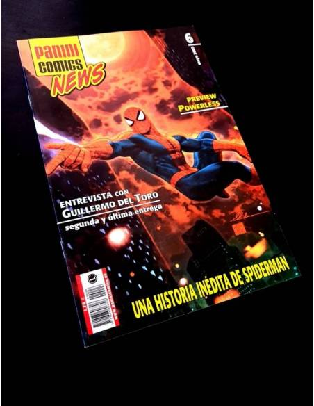 CASI EXCELENTE ESTADO SPIDERMAN PANINI COMICS NEWS 6
