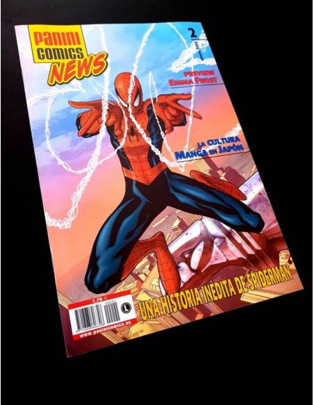 CASI EXCELENTE ESTADO SPIDERMAN PANINI COMICS NEWS 2