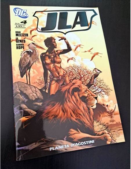 EXCELENTE ESTADO JLA 4 PLANETA