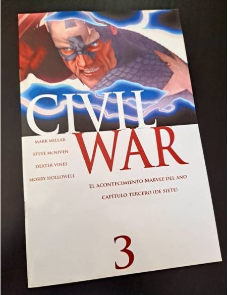 EXCELENTE ESTADO CIVIL WAR 3 PANINI