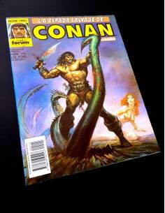 EXCELENTE ESTADO LA ESPADA SALVAJE DE CONAN 115 SERIE ORO...