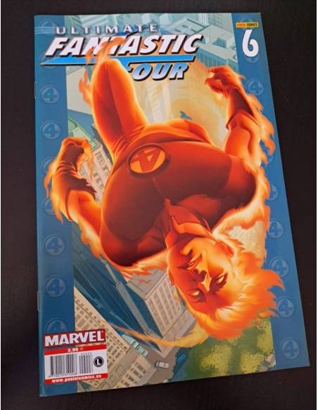 EXCELENTE ESTADO ULTIMATE FANTASTIC FOUR 6 PANINI COMICS