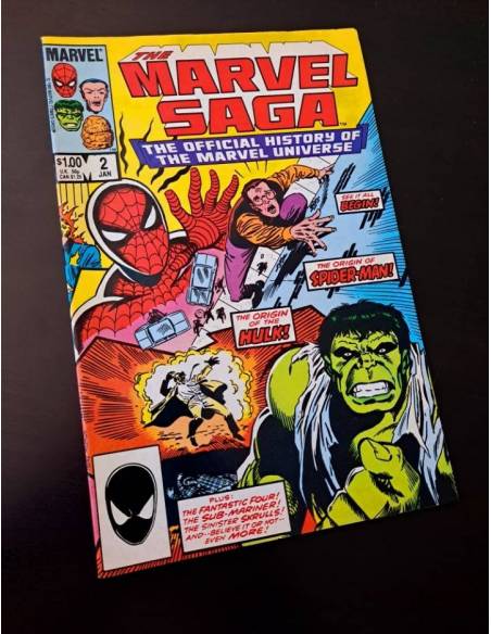 DE KIOSCO THE MARVEL SAGA THE OFFICIAL HISTORY OF THE MARVEL UNIVERSO 2 USA