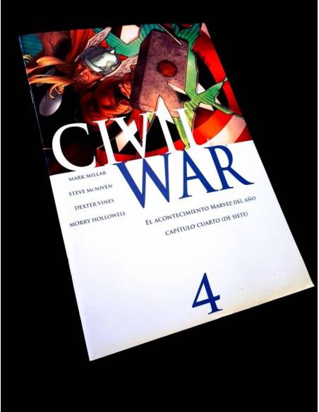 EXCELENTE ESTADO CIVIL WAR 4 PANINI