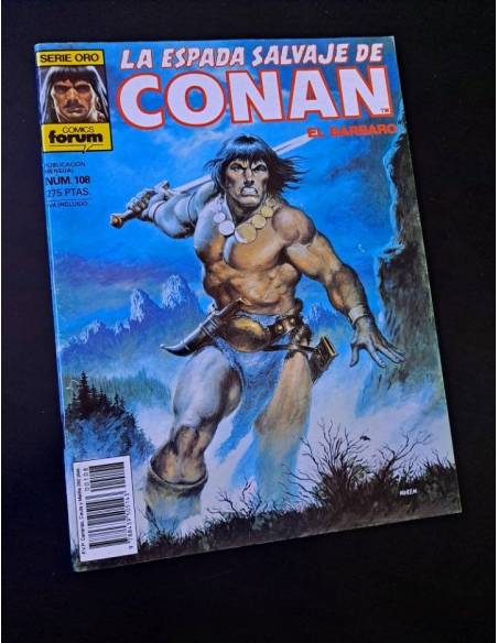 MUY BUEN ESTADO LA ESPADA SALVAJE DE CONAN 108 SERIE ORO FORUM