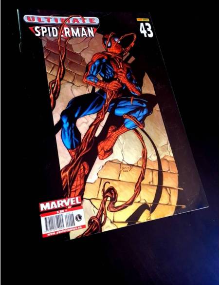 CASI EXCELENTE ESTADO ULTIMATE SPIDERMAN 43 PANINI