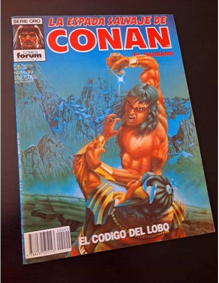 EXCELENTE ESTADO LA ESPADA SALVAJE DE CONAN 99 SERIE ORO FORUM