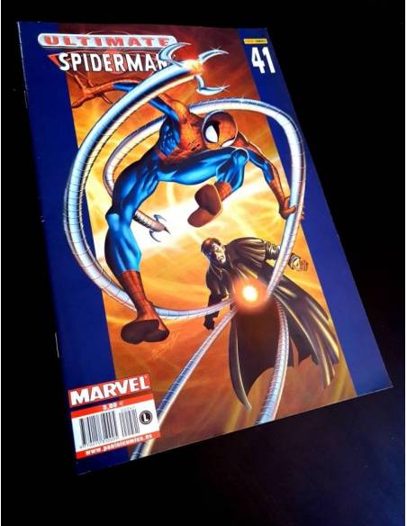 CASI EXCELENTE ESTADO ULTIMATE SPIDERMAN 41 PANINI