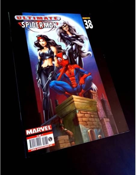 CASI EXCELENTE ESTADO ULTIMATE SPIDERMAN 38 PANINI