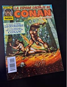 EXCELENTE ESTADO LA ESPADA SALVAJE DE CONAN 119 SERIE ORO...