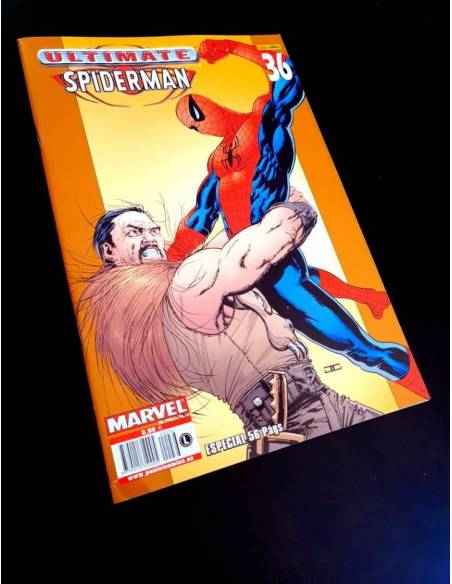 CASI EXCELENTE ESTADO ULTIMATE SPIDERMAN 36 PANINI