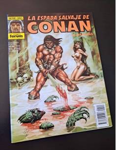 EXCELENTE ESTADO LA ESPADA SALVAJE DE CONAN 114 SERIE ORO...