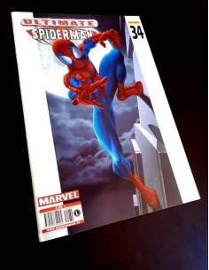 CASI EXCELENTE ESTADO ULTIMATE SPIDERMAN 34 PANINI