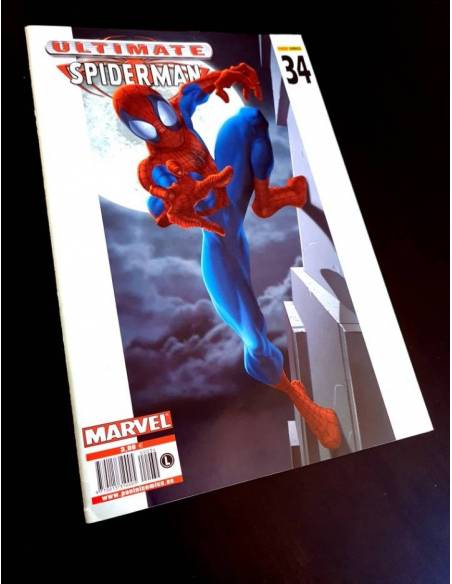 CASI EXCELENTE ESTADO ULTIMATE SPIDERMAN 34 PANINI