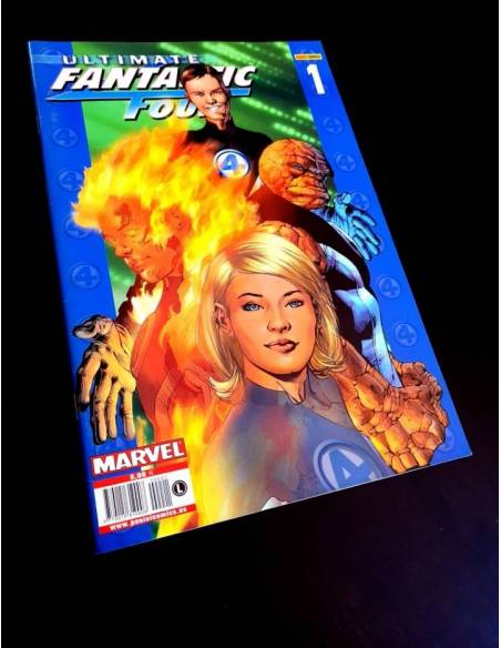 CASI EXCELENTE ESTADO ULTIMATE FACTASTIC FOUR 1 PANINI