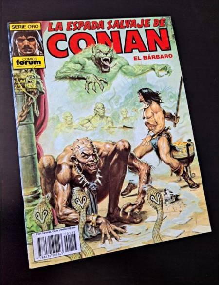 CASI EXCELENTE ESTADO LA ESPADA SALVAJE DE CONAN 113 SERIE ORO FORUM