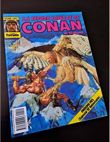CASI EXCELENTE ESTADO LA ESPADA SALVAJE DE CONAN 121 SERIE ORO FORUM