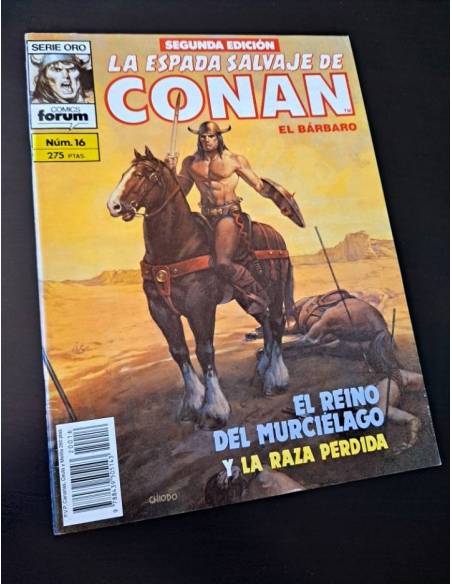 MUY BUEN ESTADO LA ESPADA SALVAJE DE CONAN 16 SEGUNDA EDICION SERIE ORO FORUM