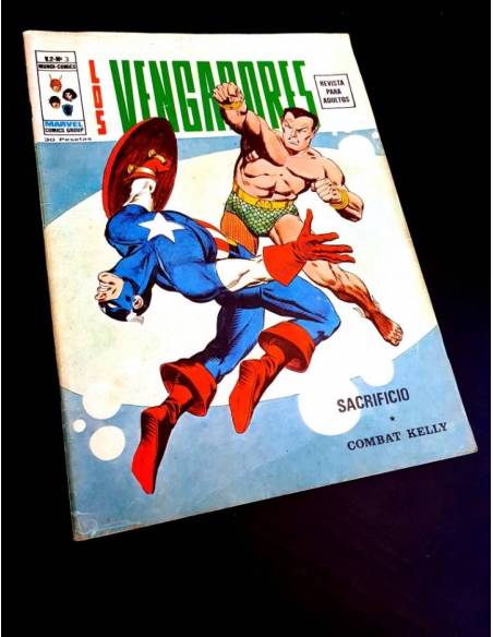 MUY BUEN ESTADO LOS VENGADORES 3 VOL II VERTICE INCLUYE POSTER CENTRAL