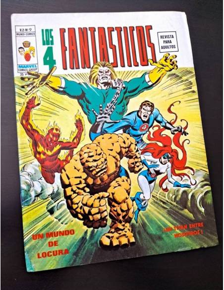 MUY BUEN ESTADO LOS 4 FANTASTICOS 9 VOL II VERTICE