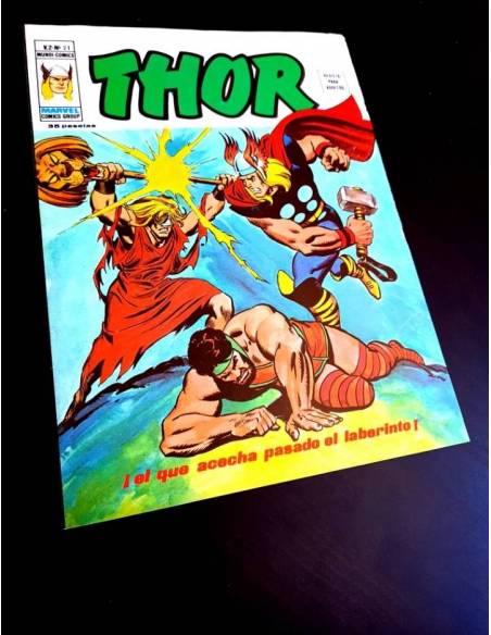DE KIOSCO THOR 21 VOL II VERTICE TIENE REPARADA LA PORTADA