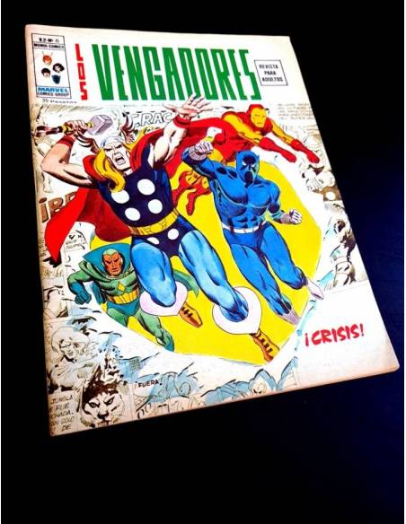 MUY BUEN ESTADO LOS VENGADORES 6 VOL II VERTICE VER CONTRAPORTADA