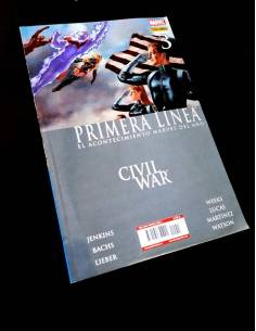 CASI EXCELENTE ESTADO CIVIL WAR PRIMERA LINEA 3 PANINI