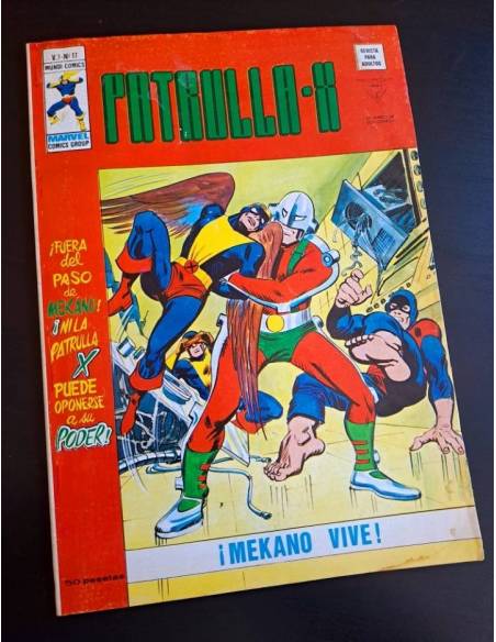 EXCELENTE ESTADO PATRULLA X 17 VOL III VERTICE