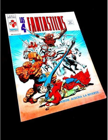 EXCELENTE ESTADO LOS 4 FANTASTICOS 21 VOL II VERTICE