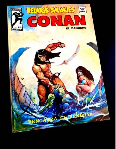 CASI EXCELENTE ESTADO RELATOS SALVAJES CONAN 51 VERTICE