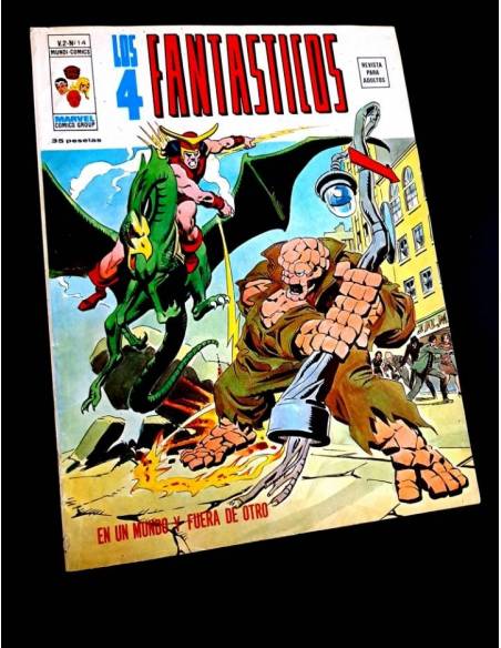 CASI EXCELENTE ESTADO LOS 4 FANTASTICOS 14 VOL II VERTICE