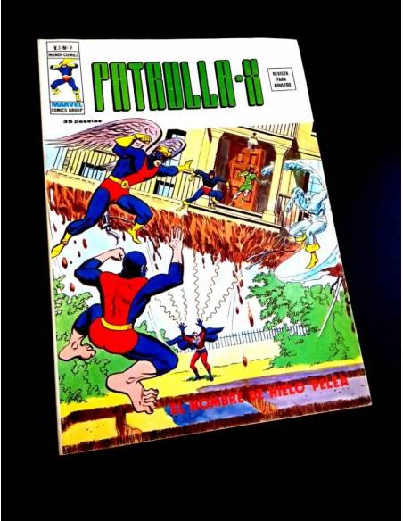 EXCELENTE ESTADO PATRULLA X 9 VOL III VERTICE