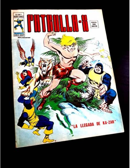 EXCELENTE ESTADO PATRULLA X 5 VOL III VERTICE