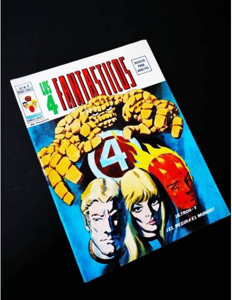CASI EXCELENTE ESTADO LOS 4 FANTASTICOS 8 VOL II VERTICE