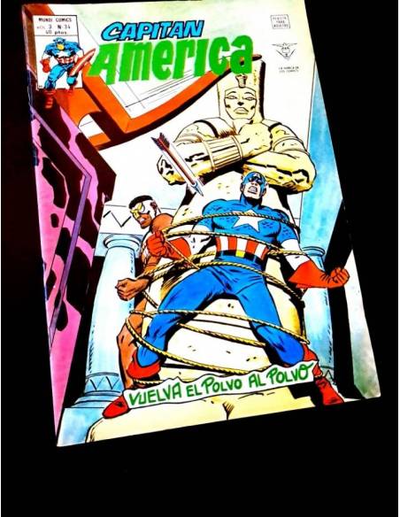 EXCELENTE ESTADO CAPITAN AMERICA 34 VOL III VERTICE