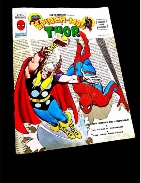 MUY BUEN ESTADO SUPER HEROES 6 VOL II VERTICE SIGNOS DE RATON EN PORTADA