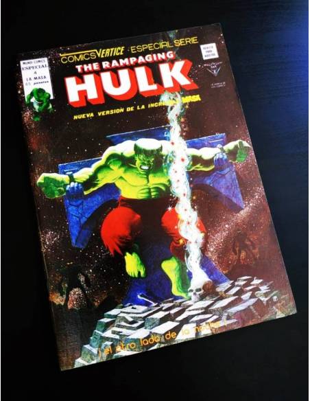 CASI EXCELENTE ESTADO THE RAMPAGING HULK 4 VERTICE