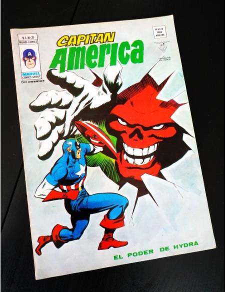 CASI EXCELENTE ESTADO CAPITAN AMERICA 21 VOL III VERTICE
