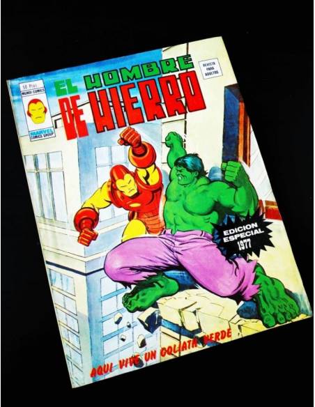EXCELENTE ESTADO EL HOMBRE DE HIERRO EDICIÓN ESPECIAL 1977 VÉRTICE