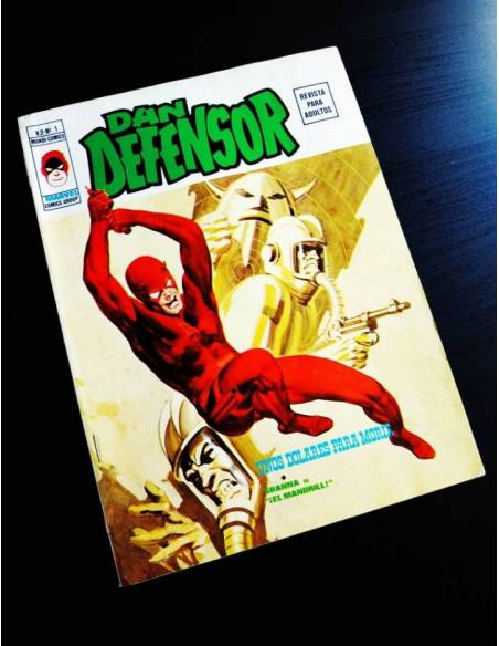 CASI EXCELENTE ESTADO DAN DEFENSOR 1 VOL II MUNDI COMICS VERTICE