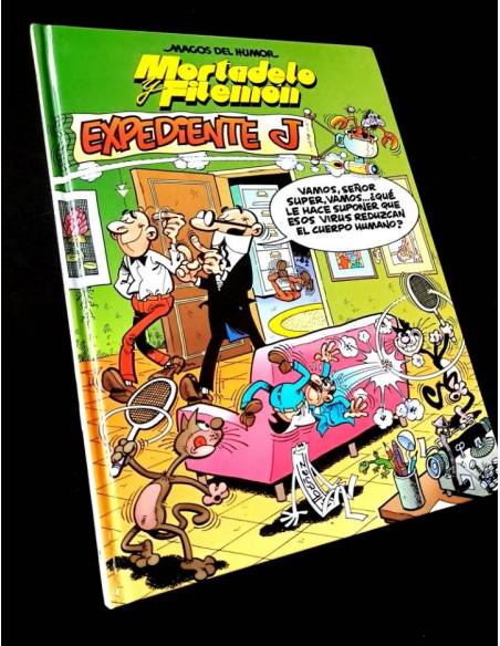 EXCELENTE ESTADO MORTADELO Y FILEMON EXPEDIENTE J MAGOS DEL HUMOR CIRCULO LECTORES