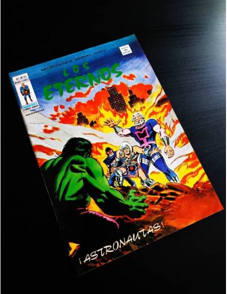 CASI EXCELENTE ESTADO SELECCIONES MARVEL 28 LOS ETERNOS VERTICE