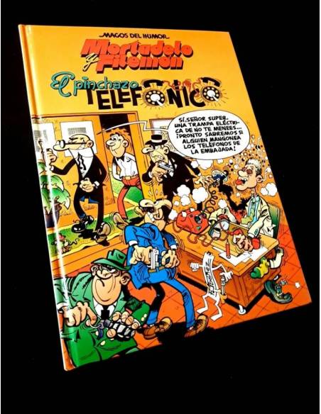 EXCELENTE ESTADO MORTADELO Y FILEMON EL PINCHAZO TELEFONICO MAGOS DEL HUMOR CIRCULO LECTORES
