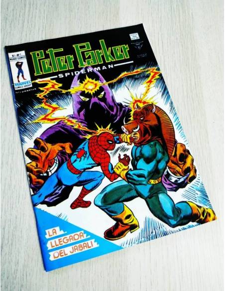 CASI EXCELENTE ESTADO PETER PARKER 7 MUNDI COMICS VERTICE